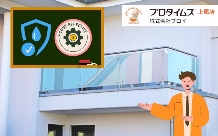 上尾市で多いベランダの雨漏りとは？防水処理と修理費用を解説