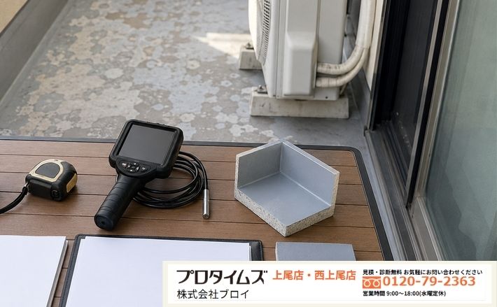 上尾市のベランダ防水は株式会社ブロイへご相談ください