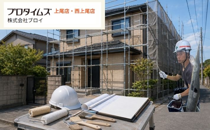 上尾市・桶川市の外壁塗装は自社施工が安心？下請けとの違いと契約前の確認点