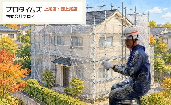 上尾市の外壁塗装は何日かかる？工事の流れと年内完工に向けた準備