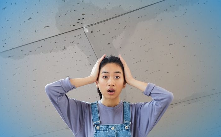 雨漏りが発生したときの応急処置と注意点