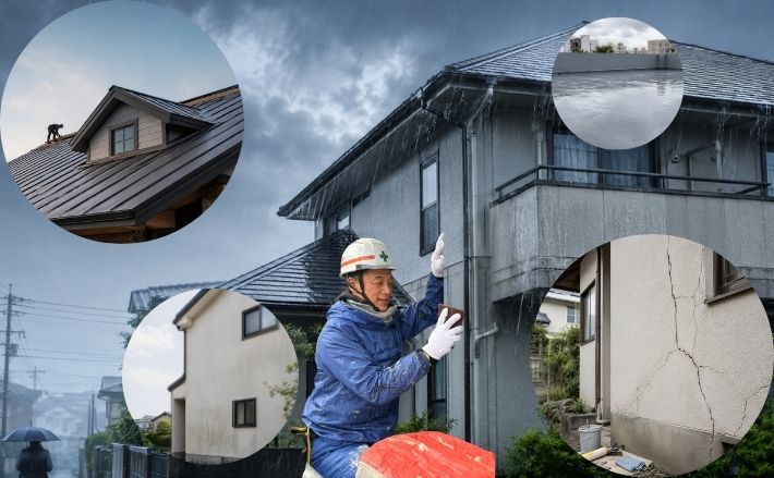 雨漏りする前に気づきたい外壁・屋根の劣化サイン