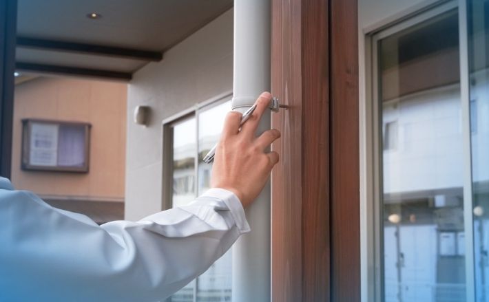 触ってはいけない場所を先に確認